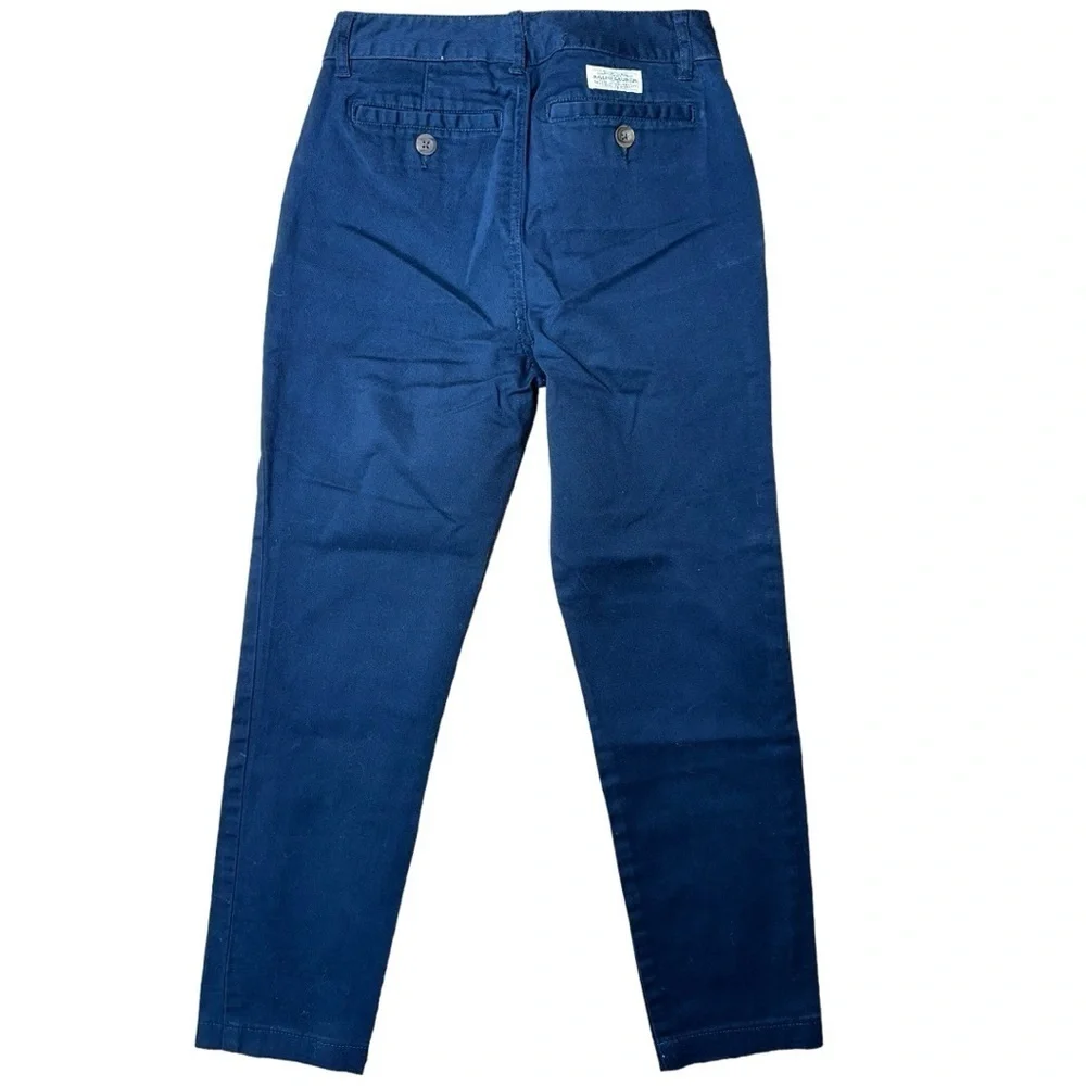 Ralph Lauren Girl’s Size 12 Navy Blue Stretch Cotton Chino Pants